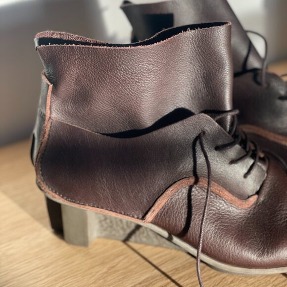 Trippen Brown Heeled boots size 41 - Picture 4 of 6